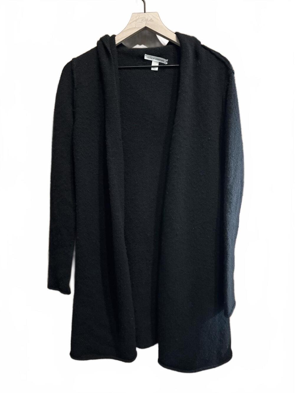 Autumn Cashmere hooded open cardigan - 100% cashmere - thick - Woman’s Small
